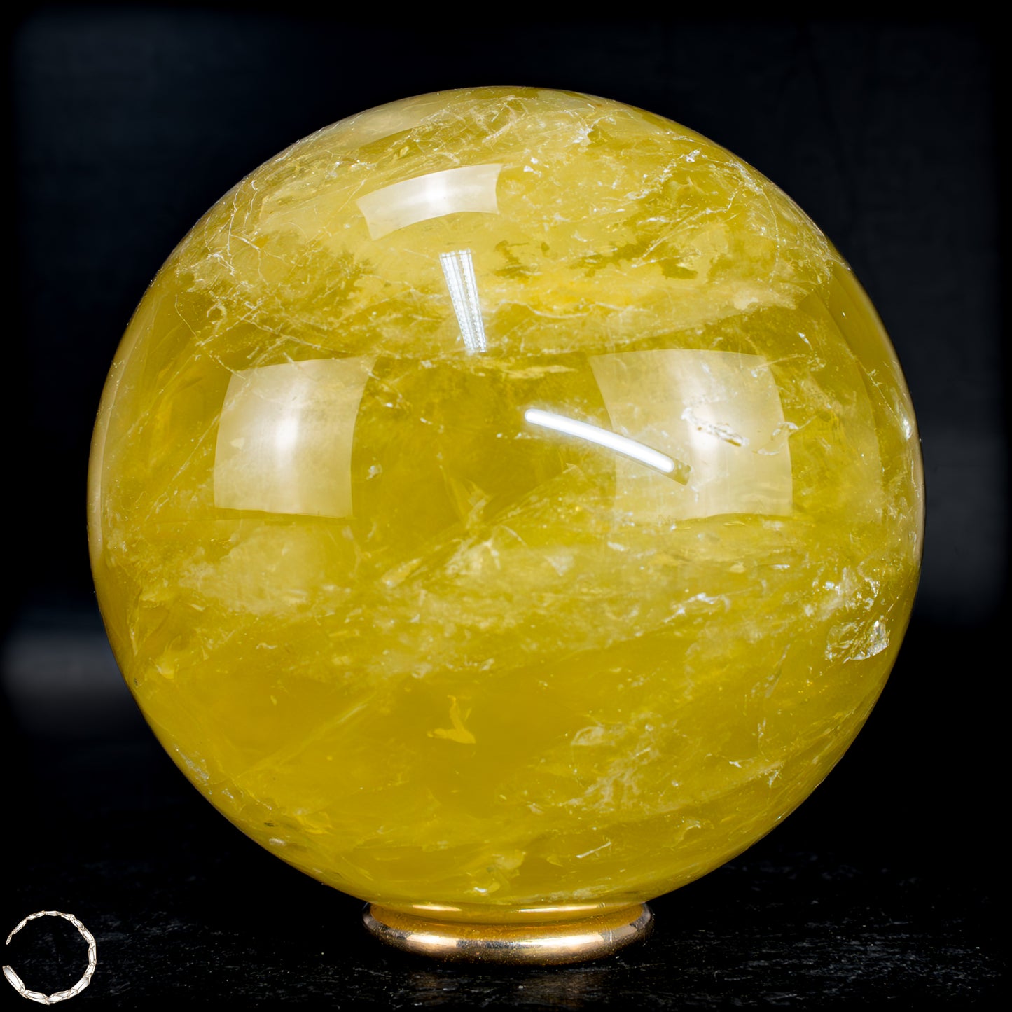 Top Qualität Transparenter Citrin Kristall Kugel - Brasilien - 660,22g