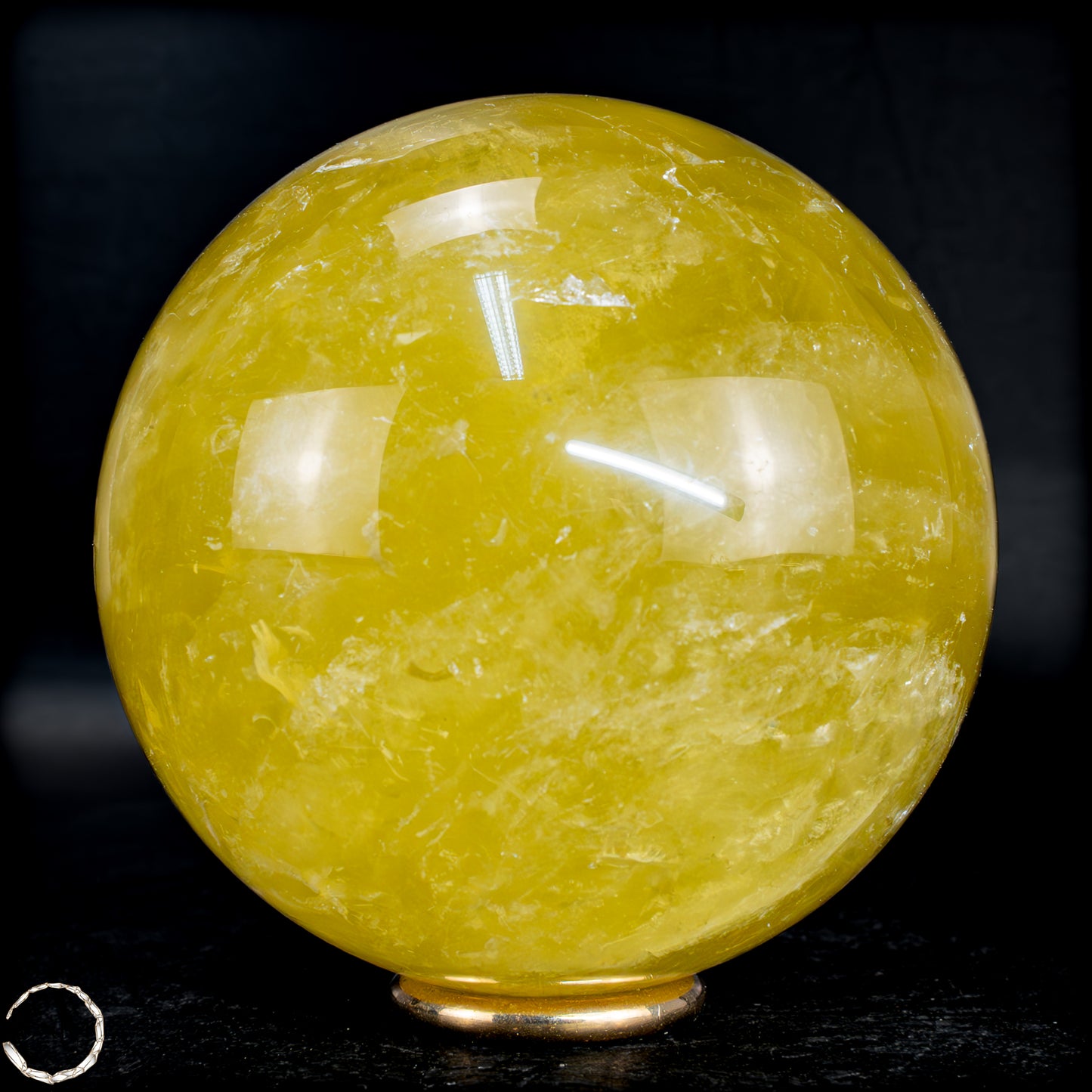 Top Qualität Transparenter Citrin Kristall Kugel - Brasilien - 660,22g