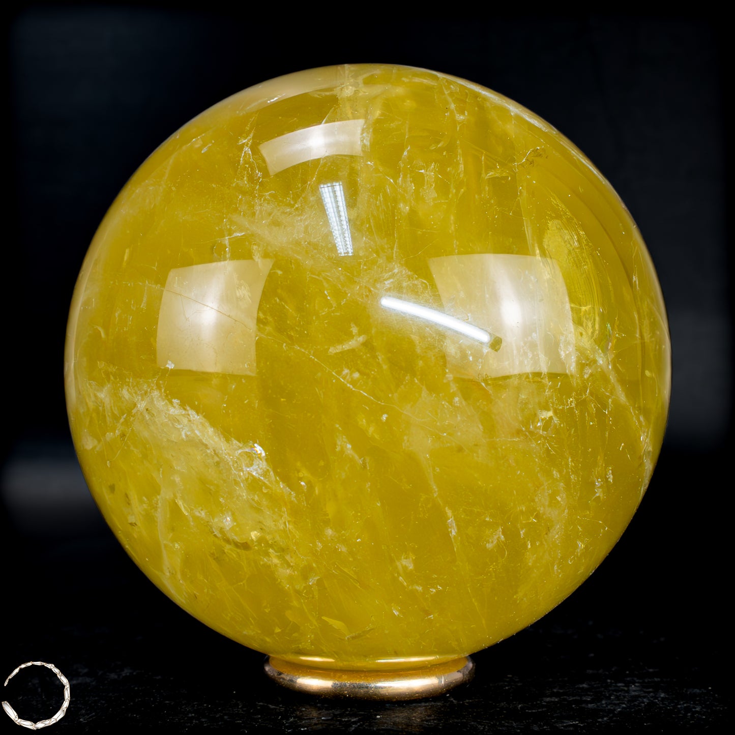 Top Qualität Transparenter Citrin Kristall Kugel - Brasilien - 660,22g