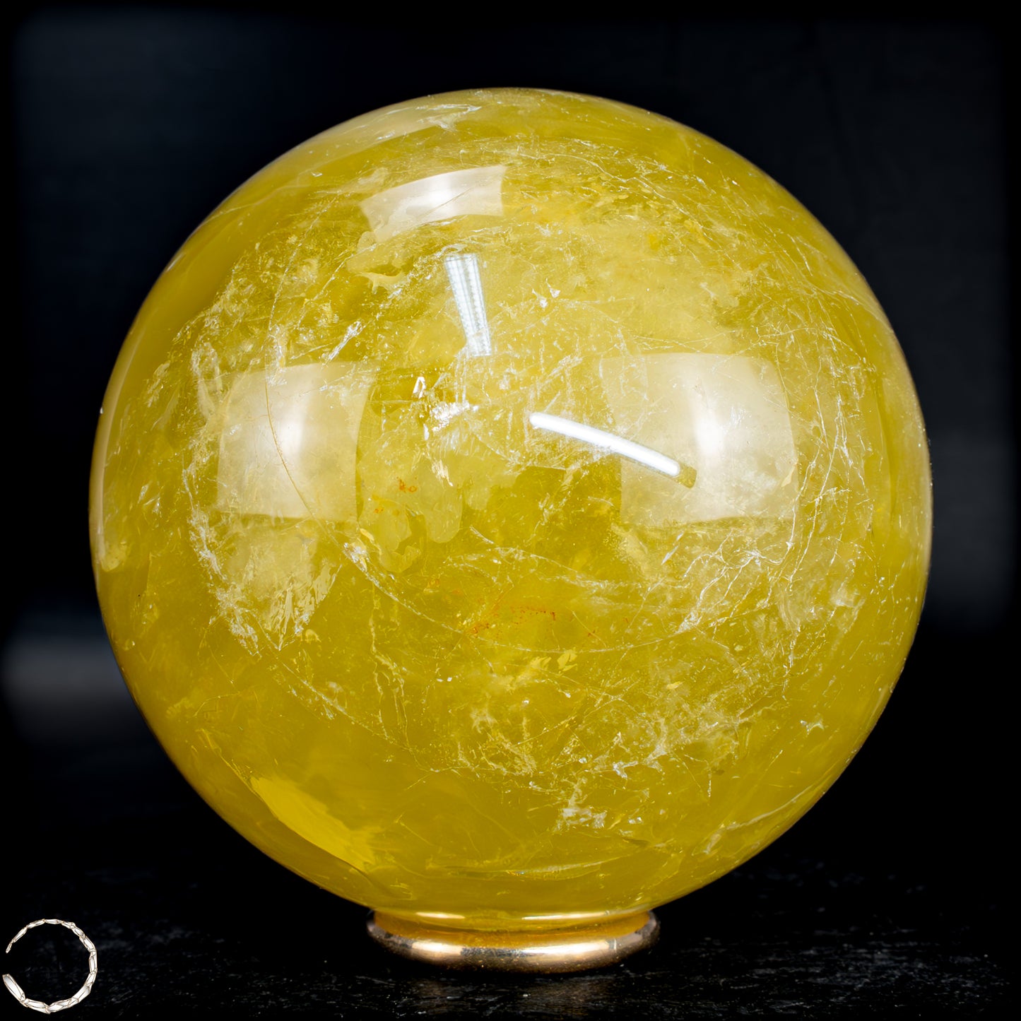 Top Qualität Transparenter Citrin Kristall Kugel - Brasilien - 660,22g