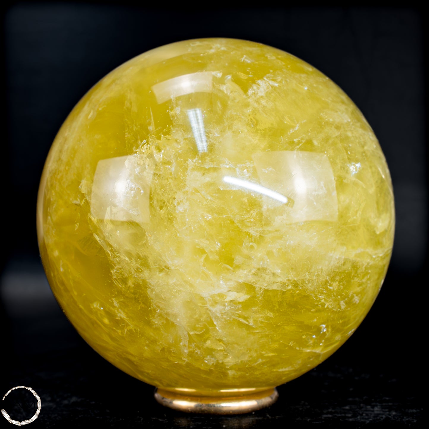 Top Qualität Transparenter Citrin Kristall Kugel - Brasilien - 660,22g