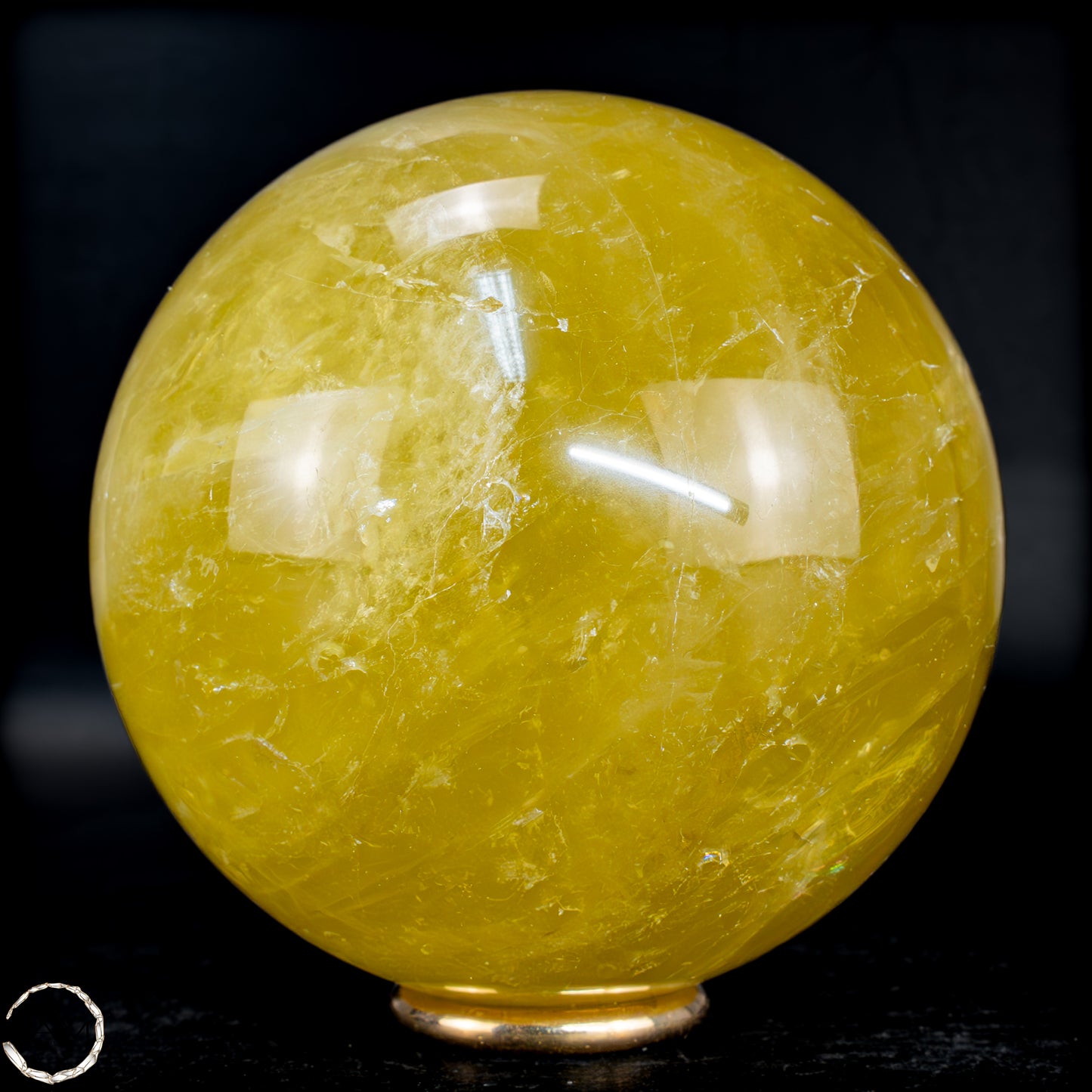 Top Qualität Transparenter Citrin Kristall Kugel - Brasilien - 660,22g