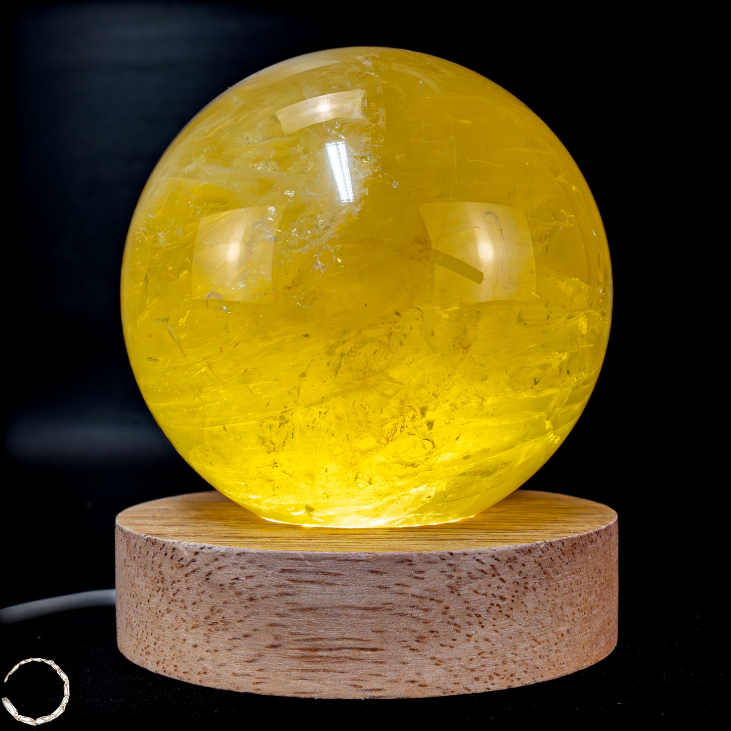 Top Qualität Transparenter Citrin Kristall Kugel - Brasilien - 660,22g