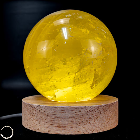 Top Qualität Transparenter Citrin Kristall Kugel - Brasilien - 660,22g