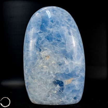 Natürliche Blauer Calcit-Kristall Freiform-1294,12g