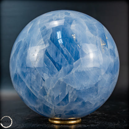 Natürliche Blaue Calcit-Kristall Kugel - 1106,35g