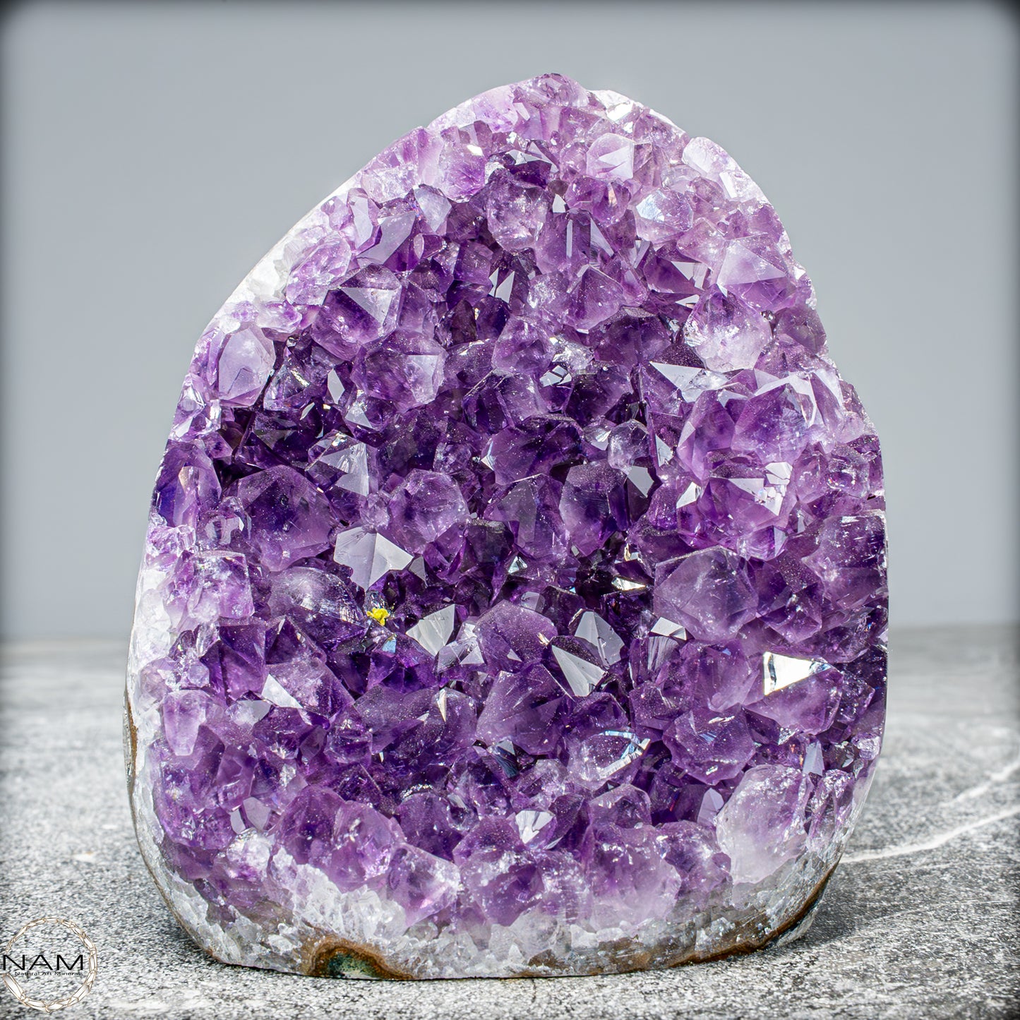 Natürliche Amethyst-Kristall Druse -644,21g