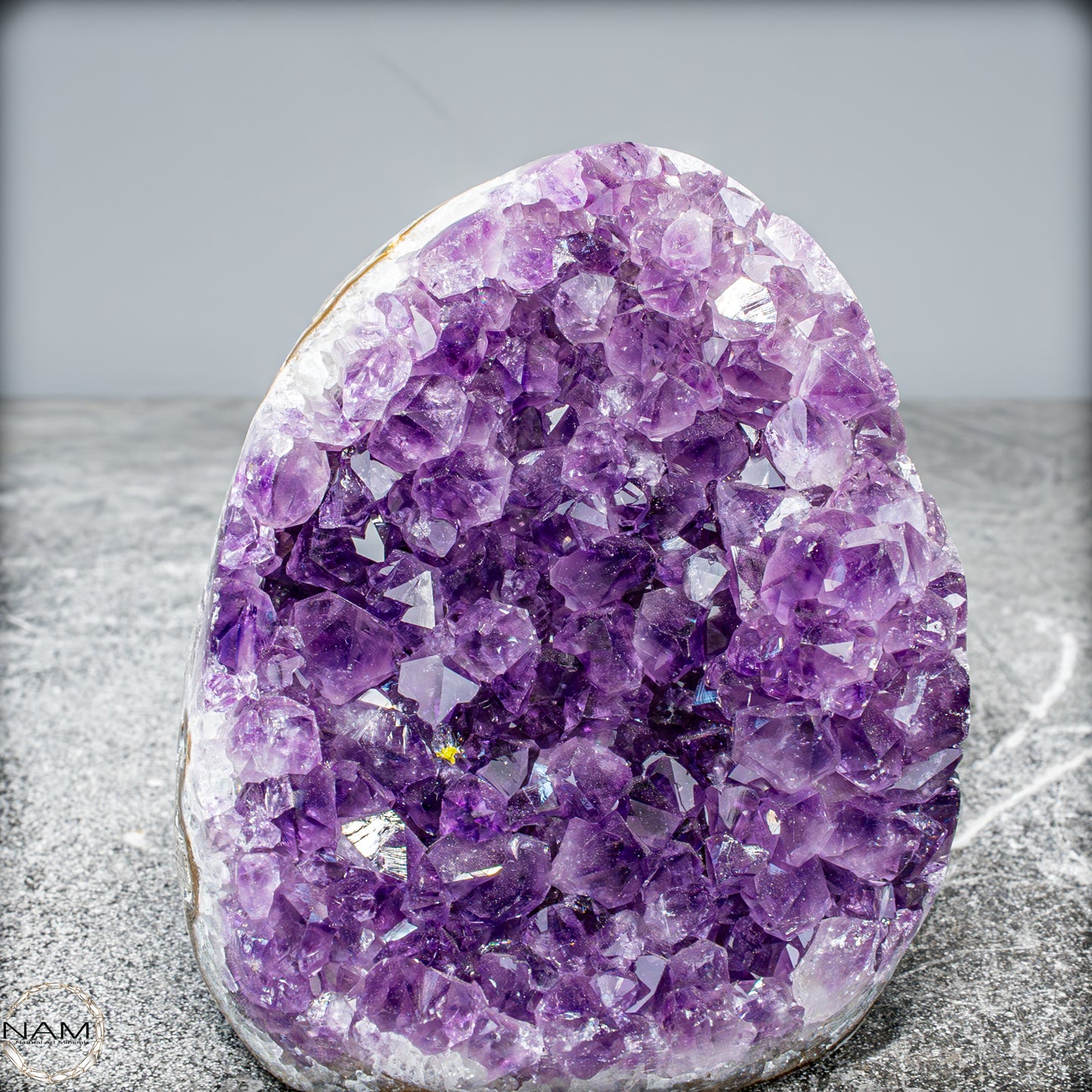 Natürliche Amethyst-Kristall Druse -644,21g
