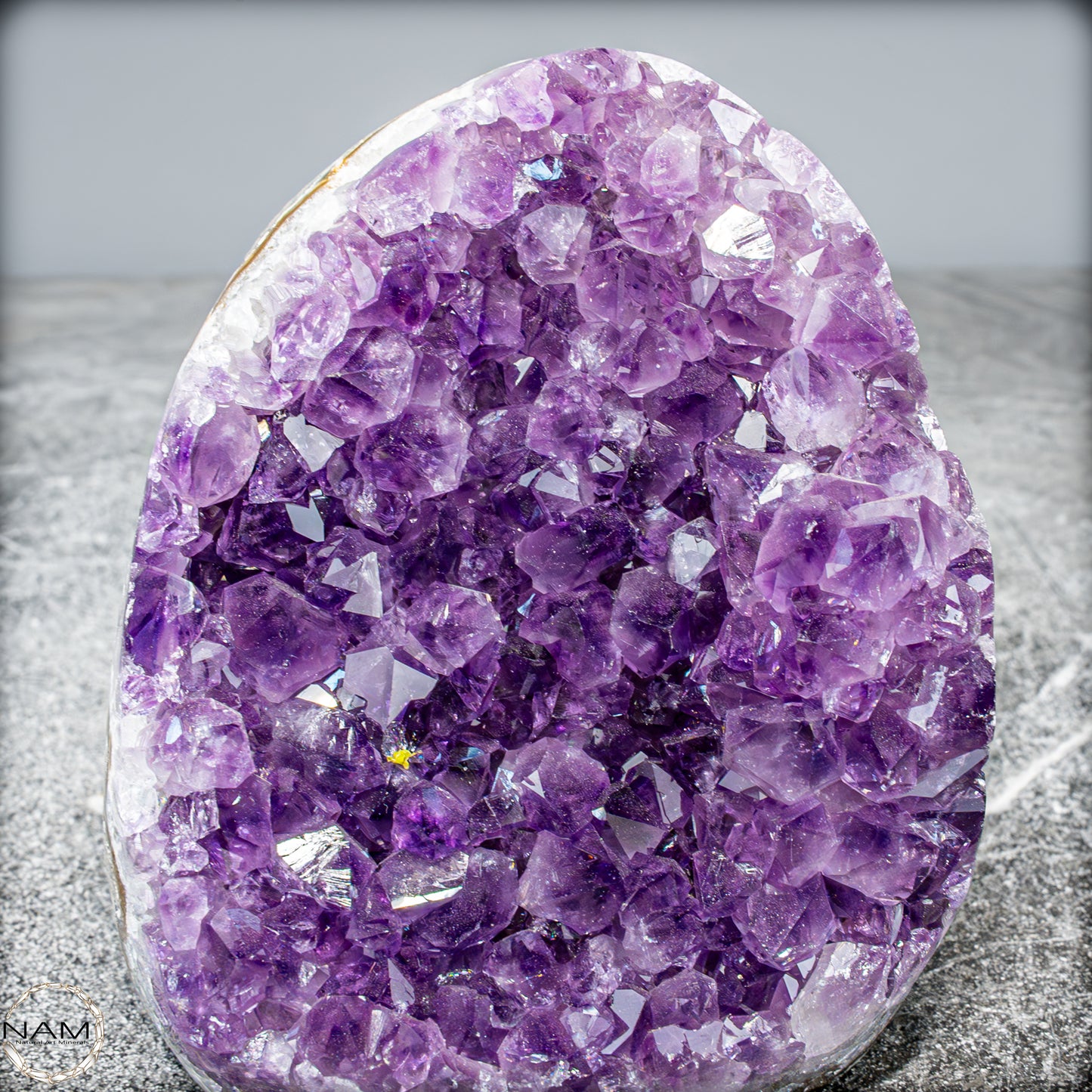Natürliche Amethyst-Kristall Druse -644,21g