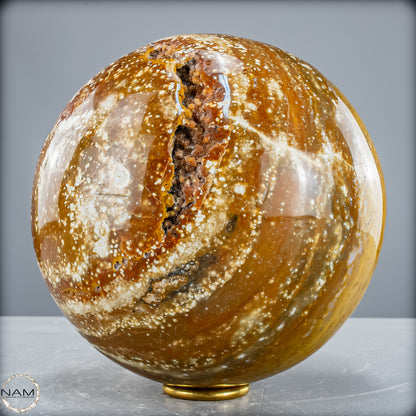 Natürliche Ocean-Jaspis-Achat Kugel - 6126,26 g