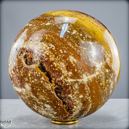 Natürliche Ocean-Jaspis-Achat Kugel - 6126,26 g
