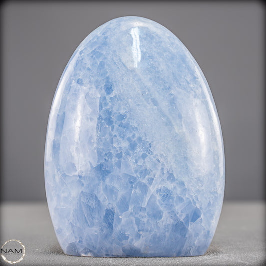 Natürliche Blaue Calcit-Kristall Freiform - 948,08g