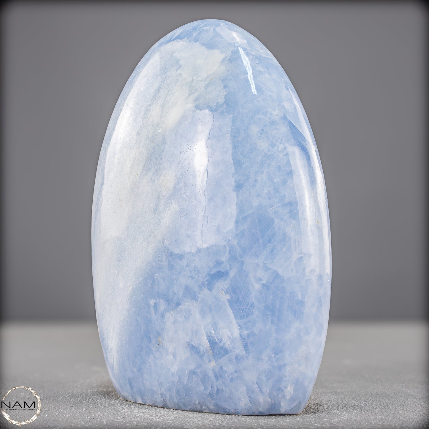 Natürliche Blaue Calcit-Kristall Freiform - 948,08g