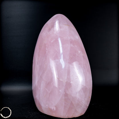 Natürliche Rosenquarz-Kristall Freiform aus Brasilien - 2085,66g