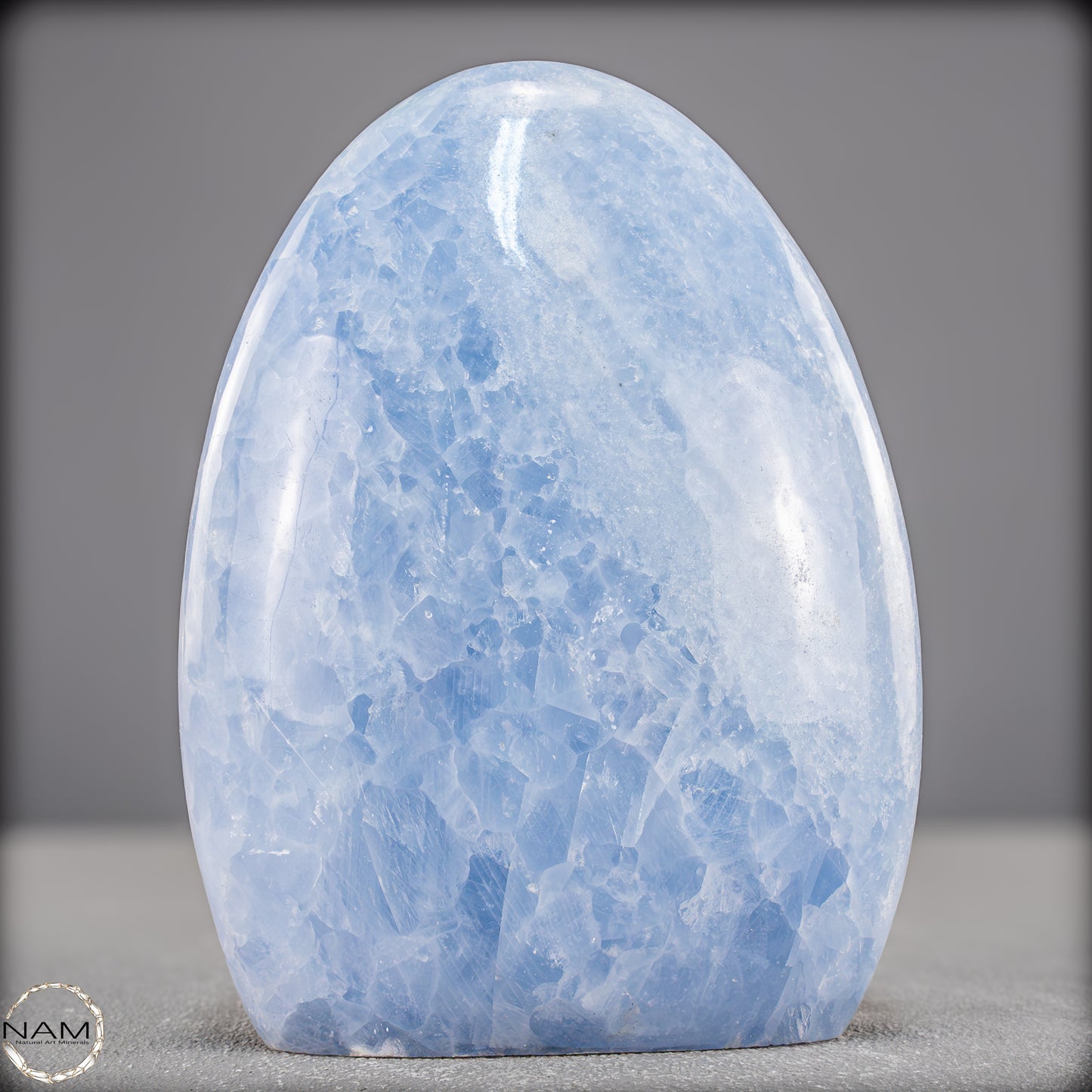 Natürliche Blaue Calcit-Kristall Freiform - 948,08g