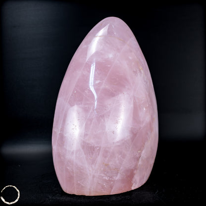 Natürliche Rosenquarz-Kristall Freiform aus Brasilien - 2085,66g