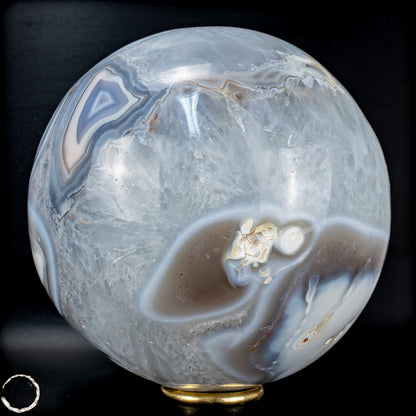 Natürliche Orca-Achat Kugel aus Brasilien - 4224,11g