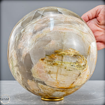 Natürliche Grüne-Quarzkristall Kugel aus Brasilien - 5691,99 g