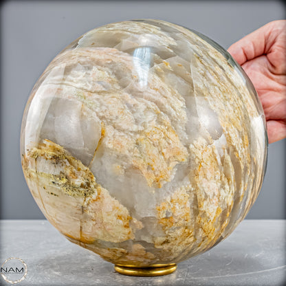 Natürliche Grüne-Quarzkristall Kugel aus Brasilien - 5691,99 g