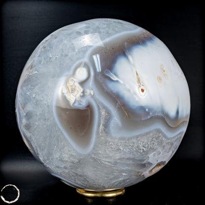 Natürliche Orca-Achat Kugel aus Brasilien - 4224,11g