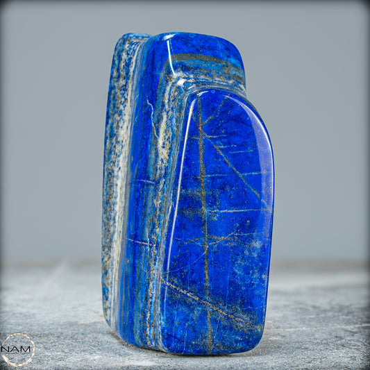 Natürliche Lapislazuli Kristall-Freiform - 429,75g