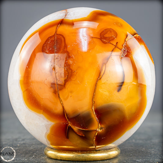 Natürliche Mehrfabige Carneol Kristall Kugel - 687,91g