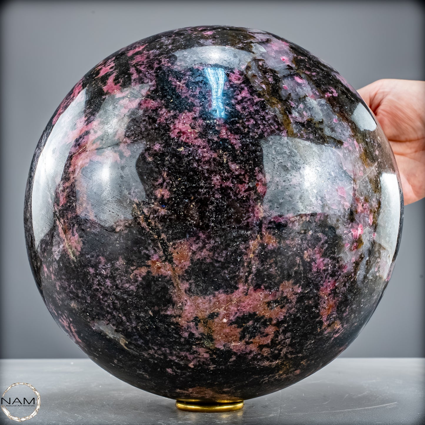 Natürliche Große Rhodonit-Kristall Kugel - 20481,72 g