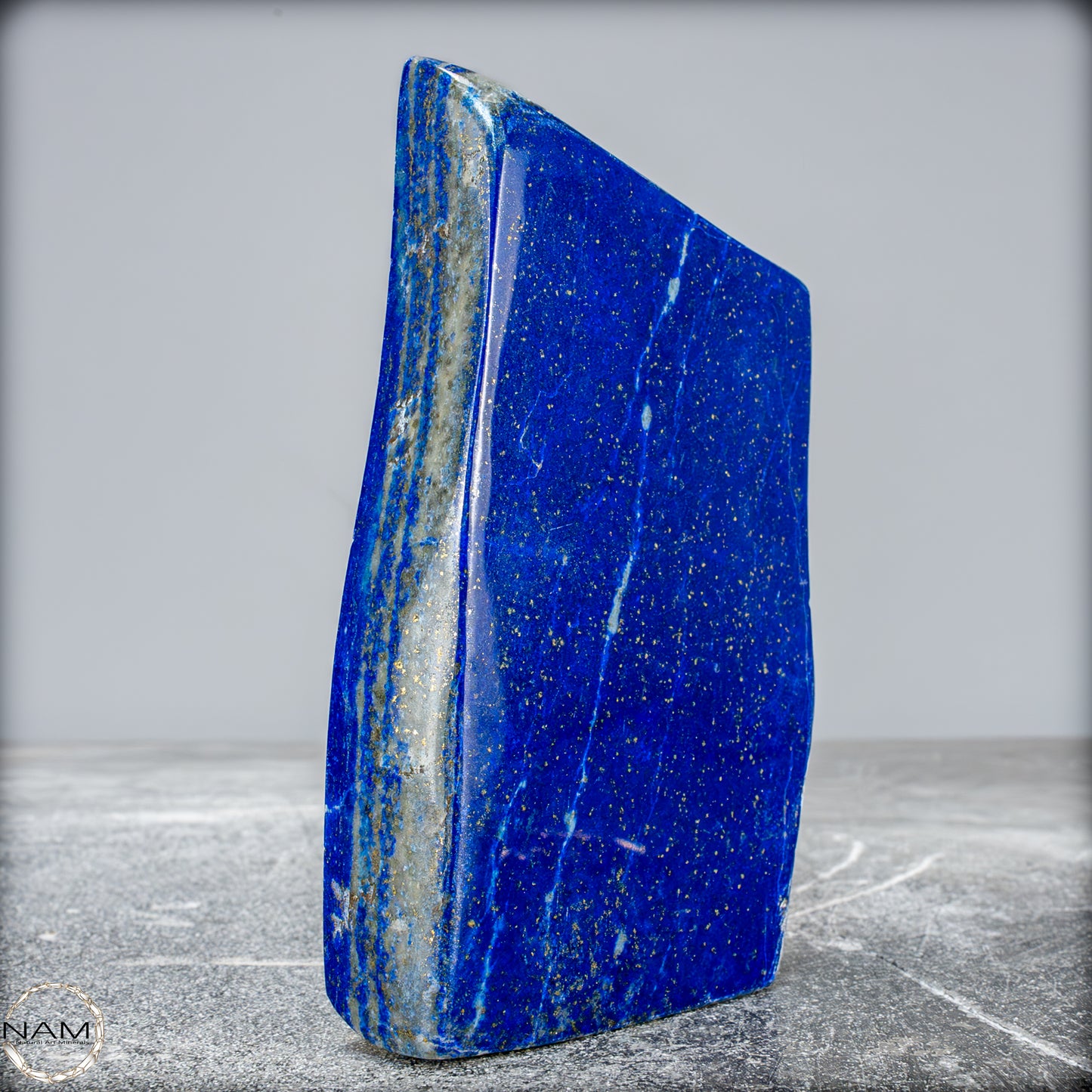 Natürliche Lapislazuli Kristall-Freiform - 502,64g