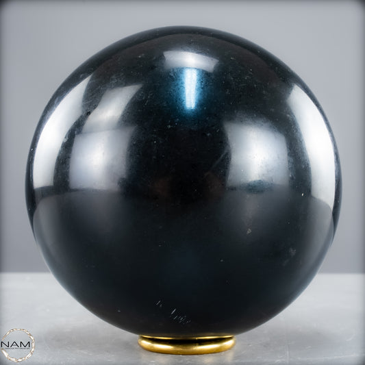 Schwarze Tourmalin-Kristall Kugel aus Brasilien - 3500,66 g