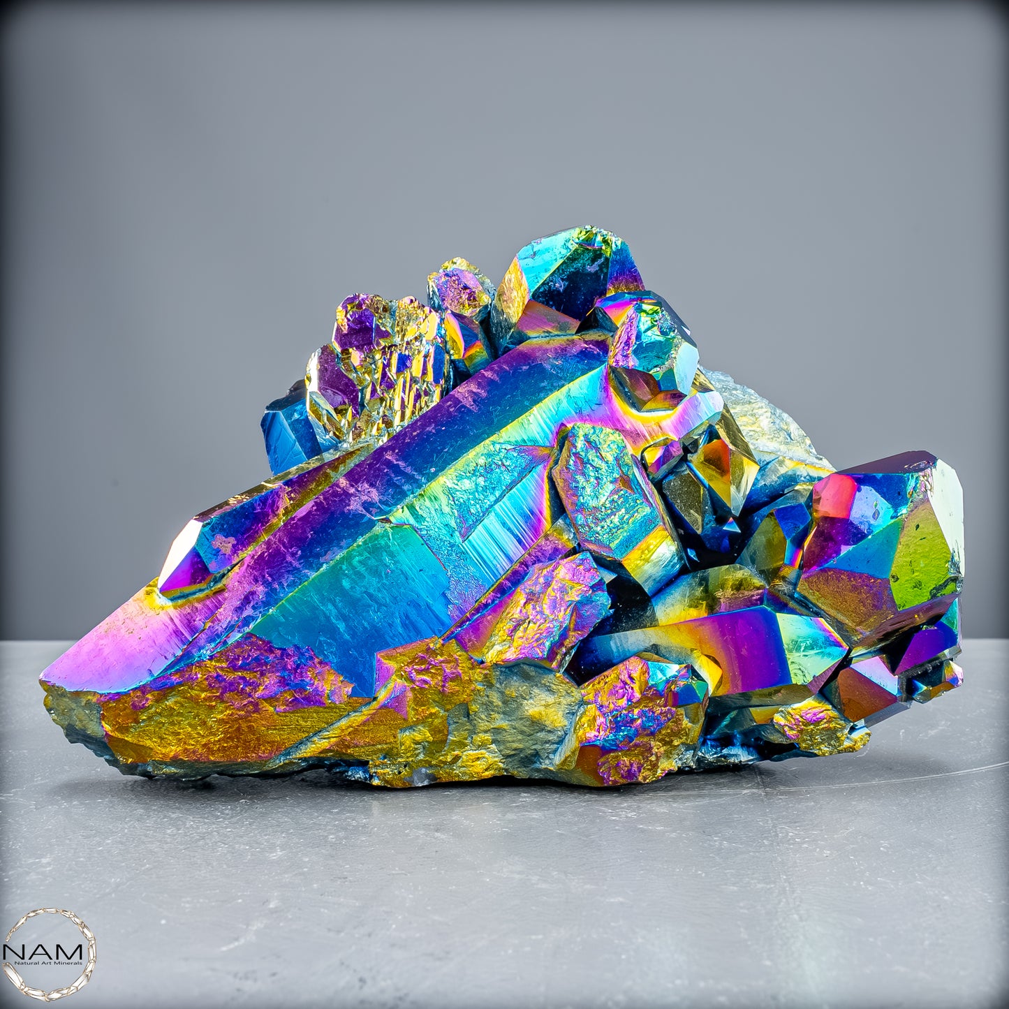 Titanium Aura Quarz – Schillernde Energie der Transformation – 2662,38 g