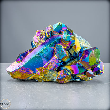 Titanium Aura Quarz – Schillernde Energie der Transformation – 2662,38 g