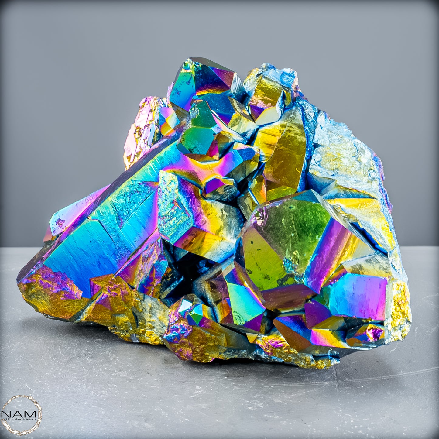 Titanium Aura Quarz – Schillernde Energie der Transformation – 2662,38 g