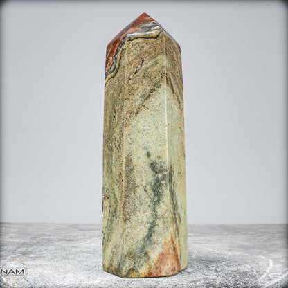 Natürlicher Achat-Kristall Obelisk aus Indonesien, selten - 1050,61g