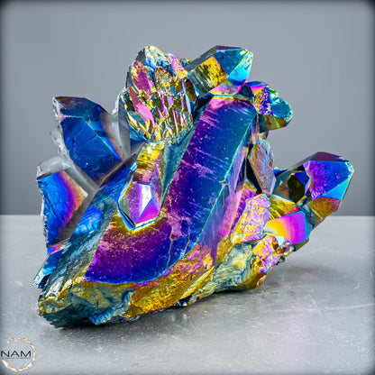 Titanium Aura Quarz – Schillernde Energie der Transformation – 2662,38 g