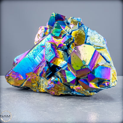 Titanium Aura Quarz – Schillernde Energie der Transformation – 2662,38 g