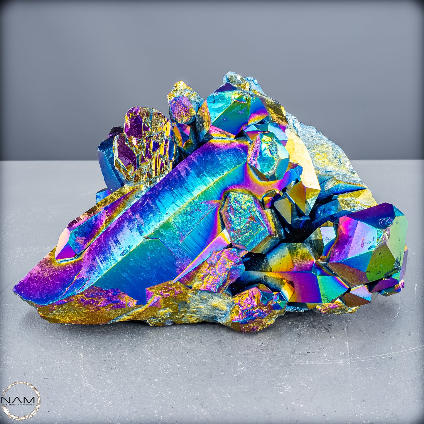 Titanium Aura Quarz – Schillernde Energie der Transformation – 2662,38 g