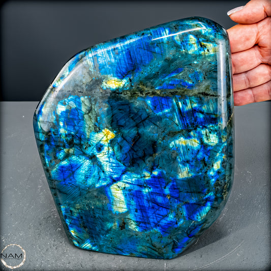 Natürliche Labradorit Kristall-Freiform - 4500,71 g