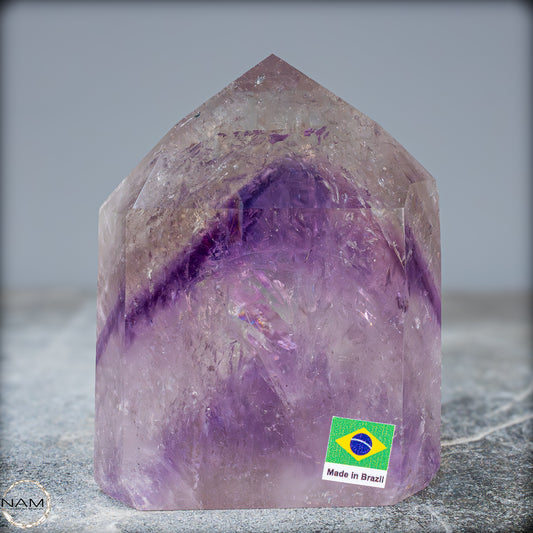 Natürliche, Sehr Seltene Amethyst-Kristall Spitze, Brasilien - 604,05g