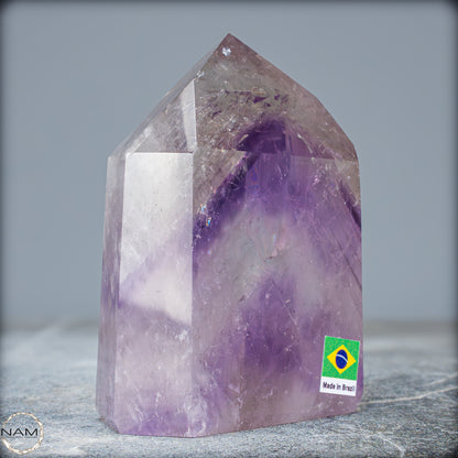 Natürliche, Sehr Seltene Amethyst-Kristall Spitze, Brasilien - 604,05g