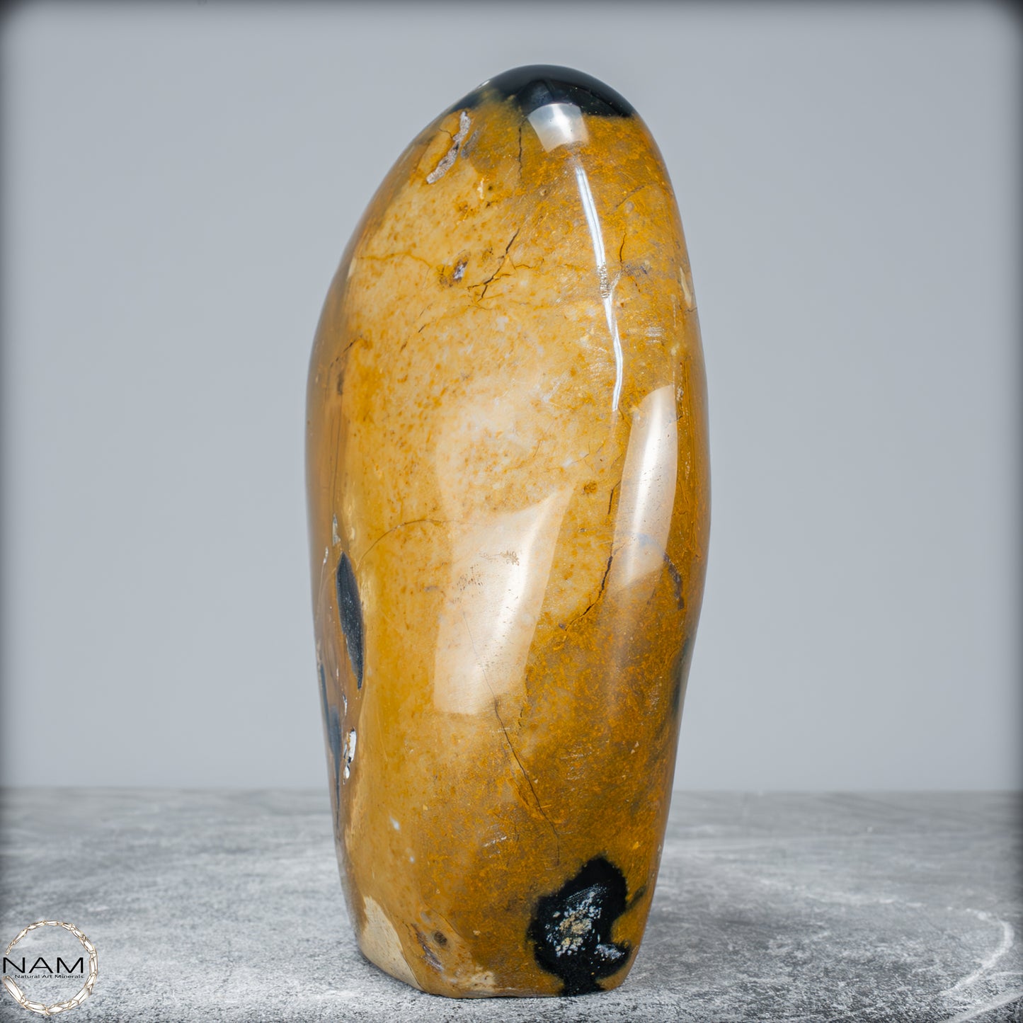 Natürliche Jaspis-Chalcedon Kristallflamme - 2222,19g