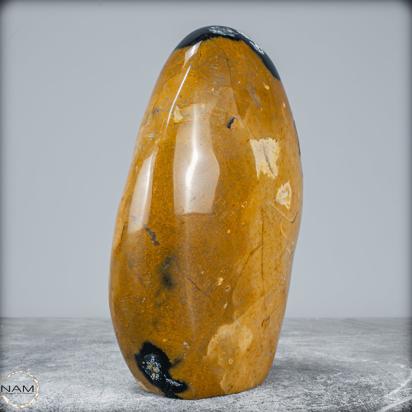 Natürliche Jaspis-Chalcedon Kristallflamme - 2222,19g