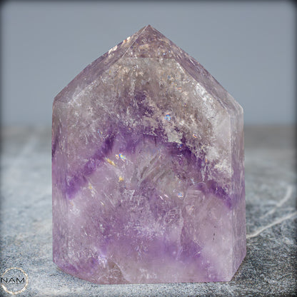 Natürliche, Sehr Seltene Amethyst-Kristall Spitze, Brasilien - 604,05g
