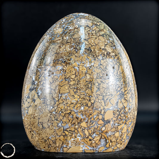 Brekzien-Jaspis Freiform - 1089,26g