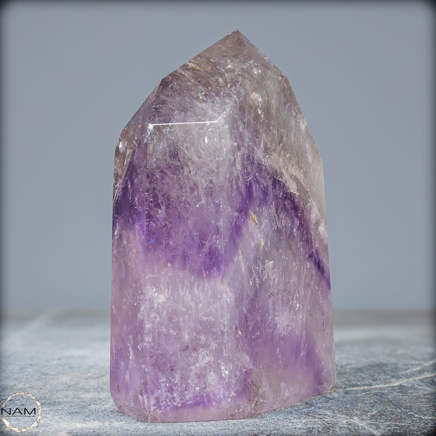 Natürliche, Sehr Seltene Amethyst-Kristall Spitze, Brasilien - 604,05g