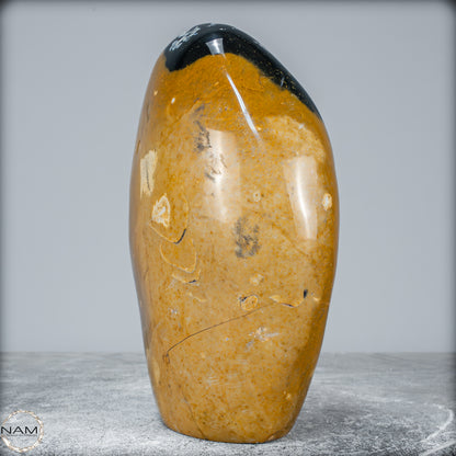 Natürliche Jaspis-Chalcedon Kristallflamme - 2222,19g