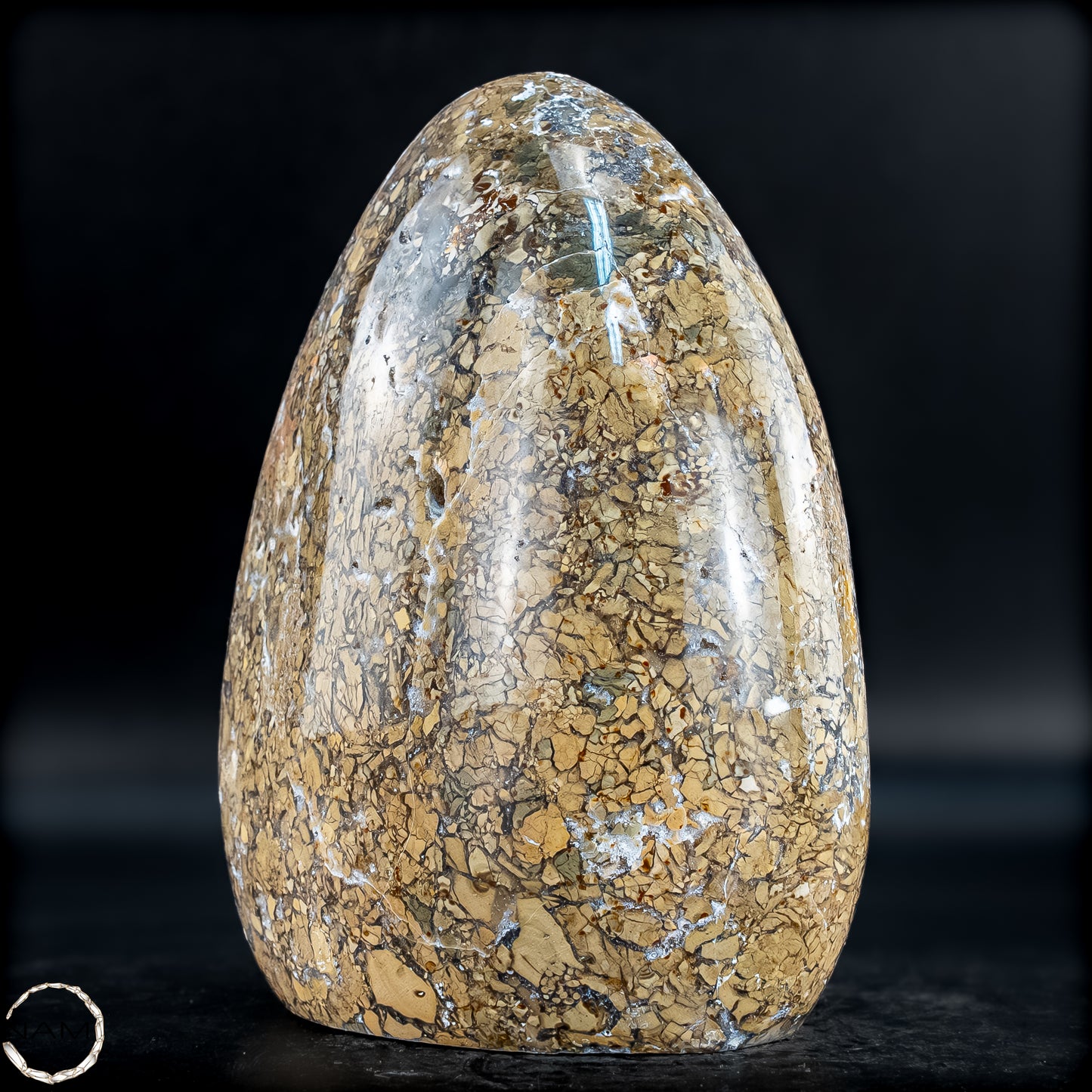 Brekzien-Jaspis Freiform - 1089,26g