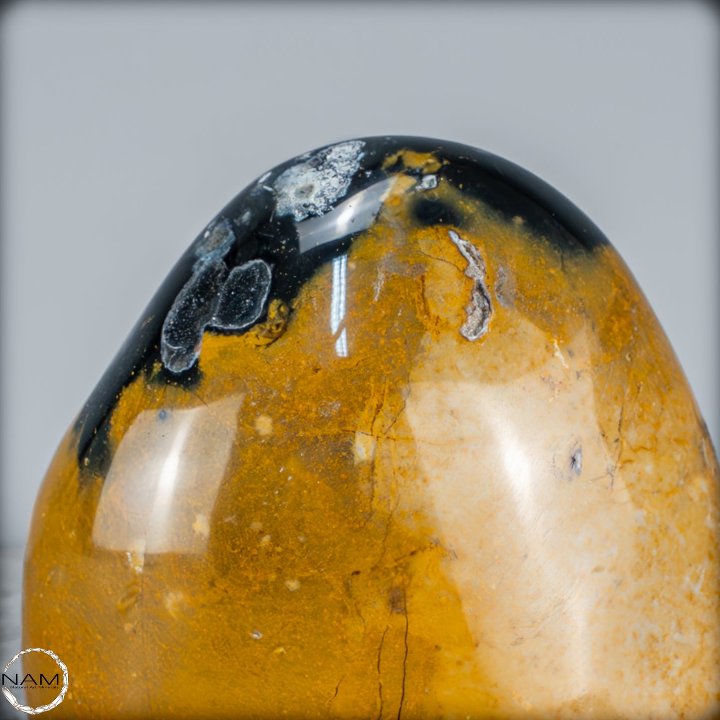 Natürliche Jaspis-Chalcedon Kristallflamme - 2222,19g
