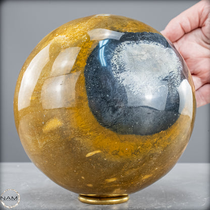 Natürliche Jaspis-Chalcedon Kristallkugel - 4346,22 g