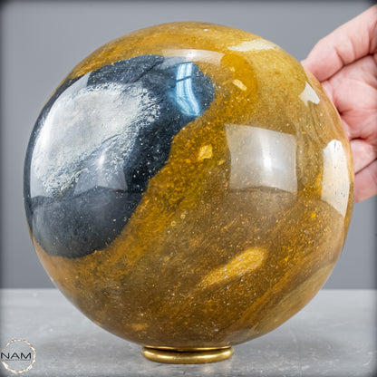 Natürliche Jaspis-Chalcedon Kristallkugel - 4346,22 g