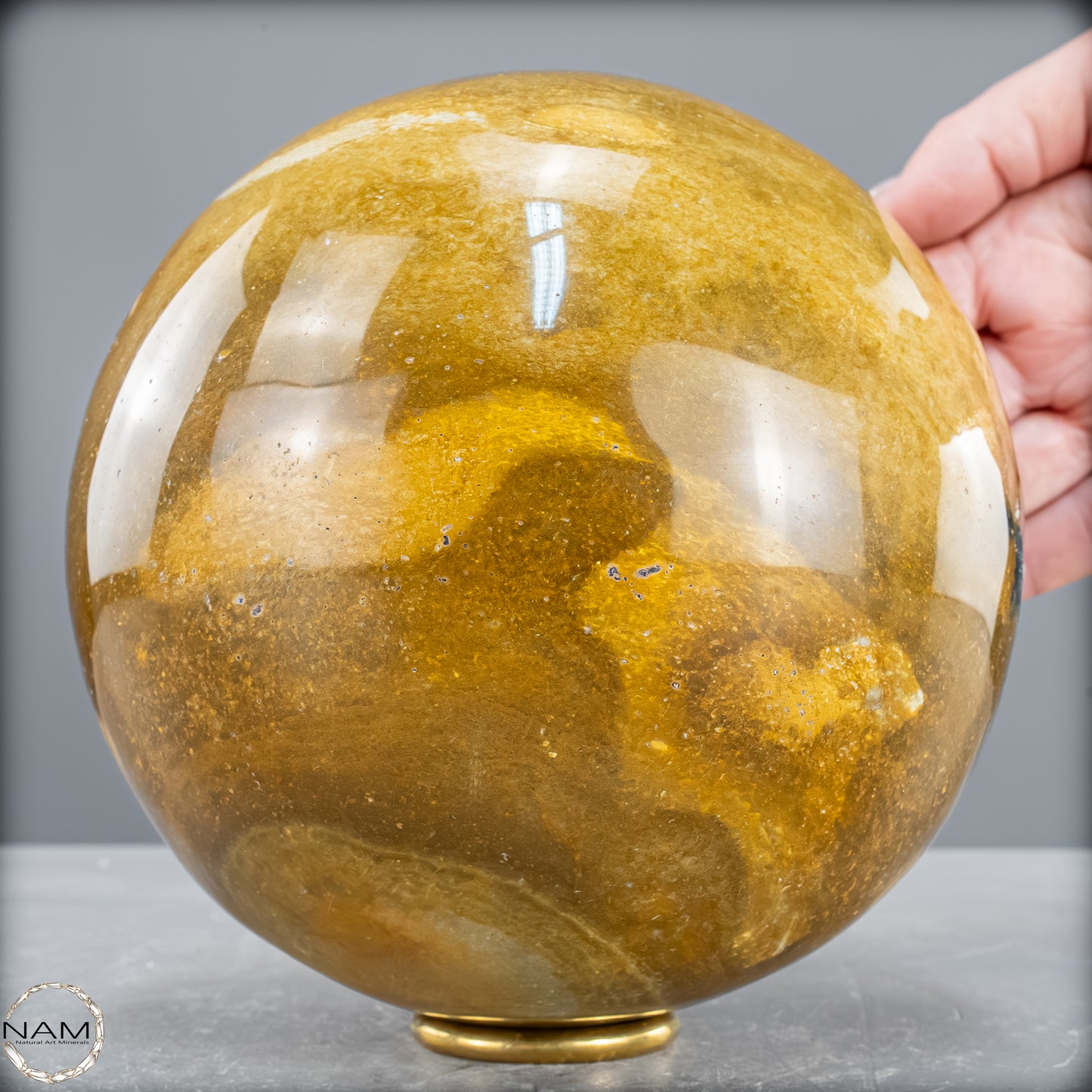 Natürliche Jaspis-Chalcedon Kristallkugel - 4346,22 g